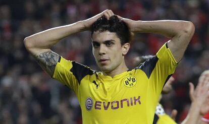 Marc Bartra, con el Dortmund.