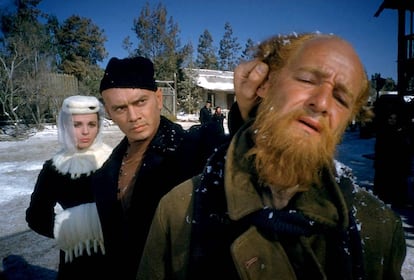 Fotograma de la versión cinematográfica de Richard Brooks de 'Los hermanos Karamázov'.
