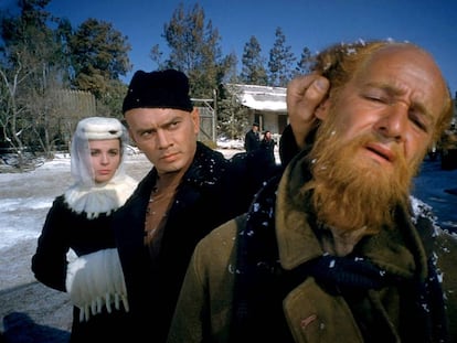 Fotograma de la versión cinematográfica de Richard Brooks de 'Los hermanos Karamázov'.