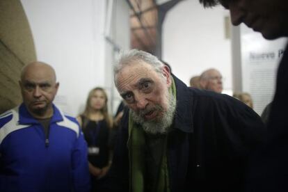 Fidel Castro nesta quarta-feira em Havana.