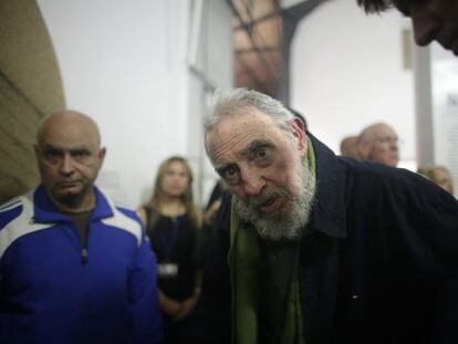 Fidel Castro nesta quarta-feira em Havana.
