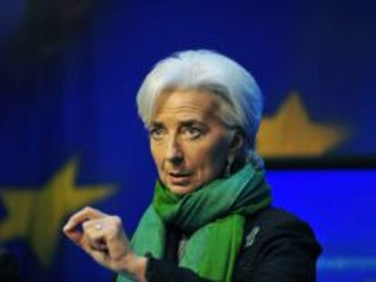 La directora gerente del Fondo Monetario Internacional (FMI), Christine Lagarde.