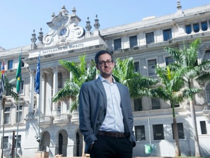 O professor de Direito da USP, Conrado Hubner.