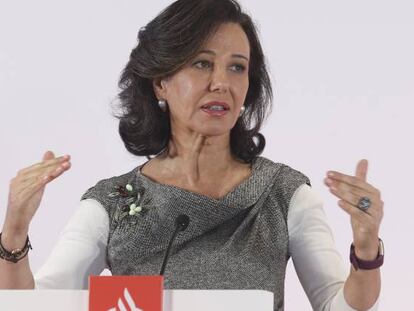 Ana Botin, presidenta de Banco Santander 