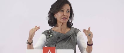 Ana Botin, presidenta de Banco Santander