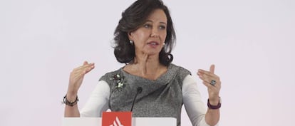 Ana Botin, presidenta de Banco Santander 