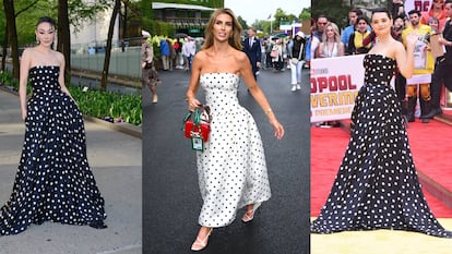 Tres momentos con palabra de honor: la influencer Jessica Wang 
, la empresaria Paige Lorenze en Wimbledon y Briana Hildebrand en la premiere de 'Deadpool y Lobezno' de Nueva York. 