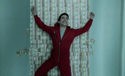 Escena de la serie 'La casa de papel'.