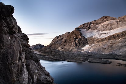 Glaciar de Monte Perdido, en el parque nacional de Ordesa y Monte Perdido (Huesca).