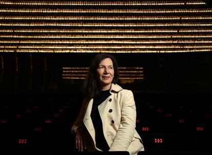 Michaela Pavlatova, directora de cine e ilustradora, en la Cineteca de Matadero en Madrid.