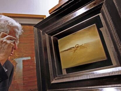 'Carretera fantasma', la pintura adquirida por la fundación Dalí.