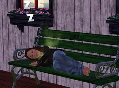 Escena de 'Sims 3'