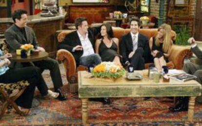 Los protagonistas de 'Friends'