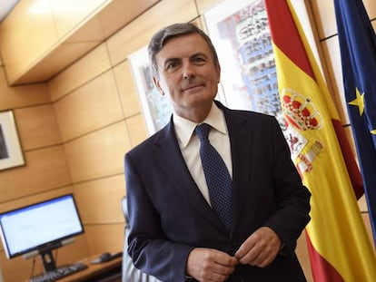 El secretario de Estado de Infraestructuras, Pedro Saura.