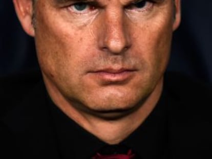 Frank de Boer, entrenador del Ajax.