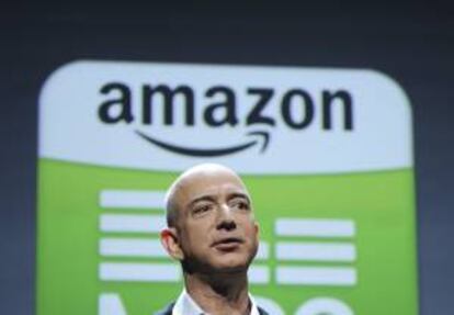 En la imagen, el fundador y consejero delegado de la tienda por internet Amazon, Jeff Bezos. EFE/Archivo