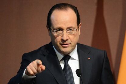 El presidente francés François Hollande.