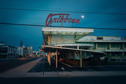 El motel Caribbean, en Wildwood Crest, New Jersey.