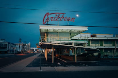 El motel Caribbean, en Wildwood Crest, New Jersey.