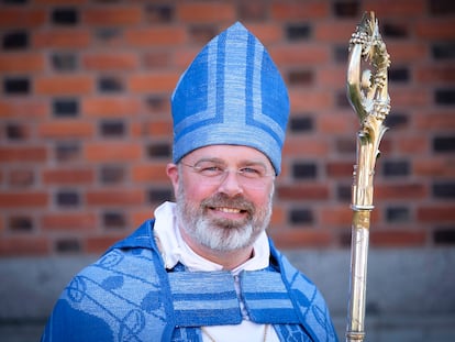 El obispo sueco Thomas Petersson, fotografiado en 2018.