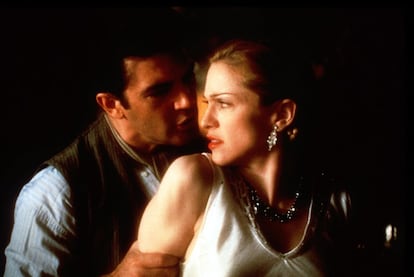 Su trabajo en 'Evita' (1996) junto a Madonna, le valió a Antonio Banderas su primera nominación a un Globo de Oro. A lo largo de su carrera ha estado nominado en dos ocasiones más, así como también ha aspirado a un premio Tonny y a un Emmy.