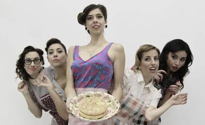 Imagen promocional de la obra &#039;5 mujeres que comen tortilla&#039;.