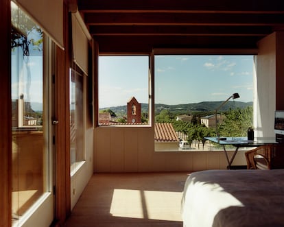 Vistas panorámicas desde una de las estancias de la vivienda.