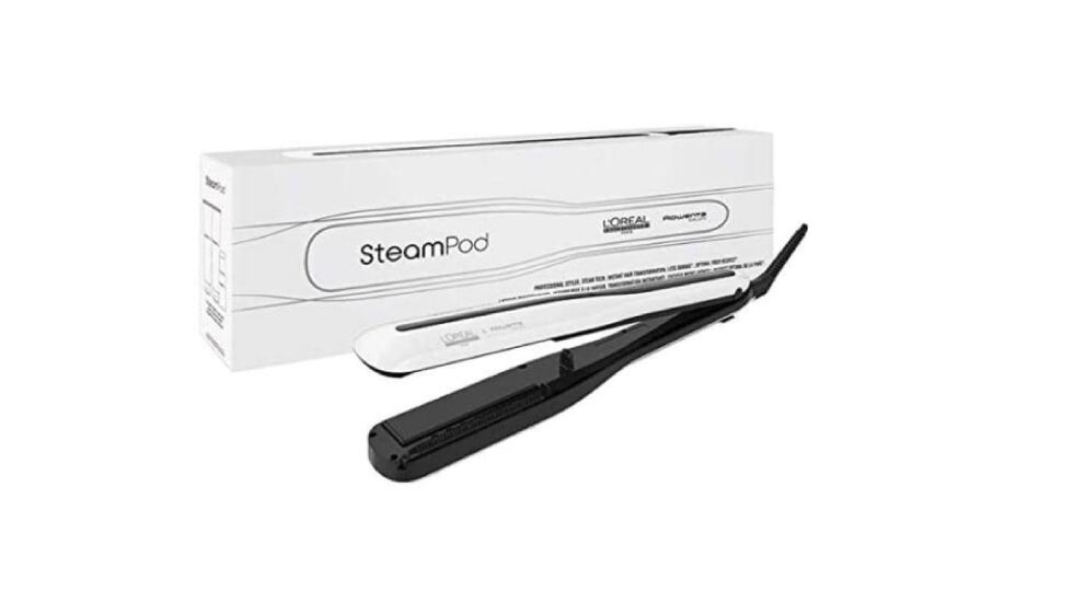 SteamPod 3.0 es la tercera generación de la plancha de vapor de pelo de la marca. L’OREAL.