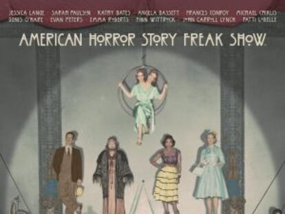 Cartel de 'American Horror Story: Freak Show'.