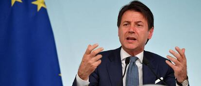 El primer ministro italiano, Giuseppe Conte.