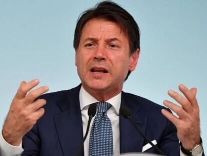 El primer ministro italiano, Giuseppe Conte.