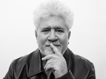 Pedro Almodóvar, retratado em Madri em agosto.