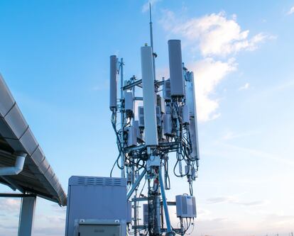 Antena de telecomunicaciones.