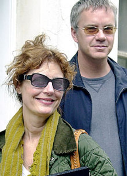 Susan Sarandon y Tim Robbins, en el Festival de Edimburgo.