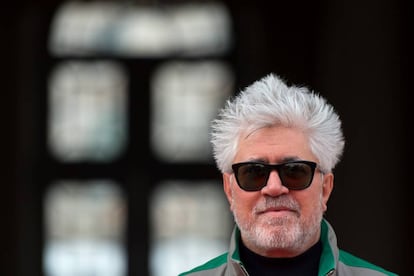 Pedro Almodóvar at the UK premiere of 'Julieta'