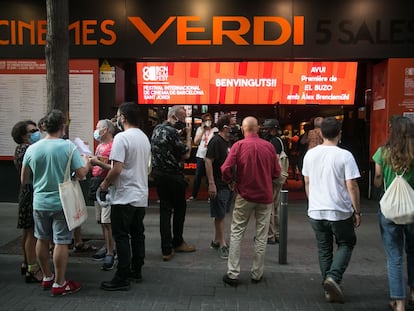 Los cines Verdi, este verano, durante el BCN Film Fest.