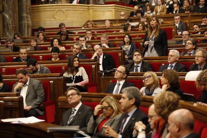 Sessió de control després de la impugnació del PP dels Pressupostos.
