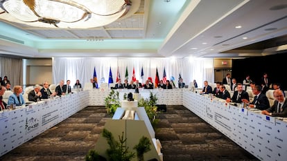 Reunión de gobernadores de bancos centrales y de ministros del G7 en Banff Canadá