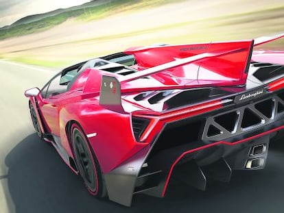 Lamborghini Veneno Roadster.