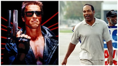 A estrela do futebol americano O. J. Simpson foi cotado para o papel do ciborgue mais famoso do cinema. Neste caso, Simpson não teve oportunidade de rejeitar a proposta porque o diretor, James Cameron, descartou a ideia: “É simpático demais para fazer um assassino a sangue frio”, disse Cameron, que optou por Arnold Schwarzenegger. O júri do julgamento de O. J. Simpson pelo assassinato de sua ex-mulher deve ter pensado a mesma coisa.