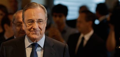 El presidente de ACS, Florentino Pérez.