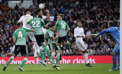 Una acción del partido. 