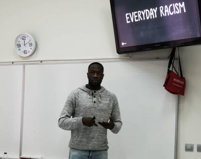 Moha Gerehou, presidente de SOS Racismo.