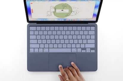 Teclado del MacBook Neo