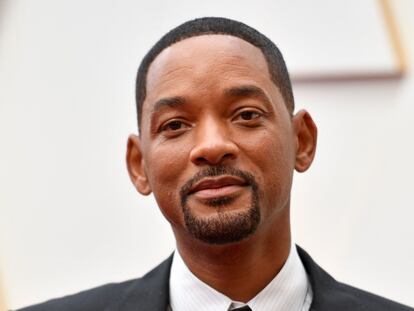 Will Smith, a su llegada a la gala de los premios Oscar de 2022, en Los Ángeles.