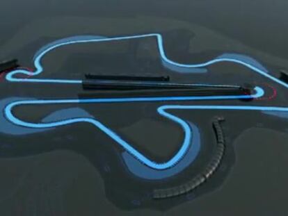 Vuelta virtual al circuito de Sepang (Malasia)