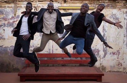 Songhoy Blues en una foto promocional.