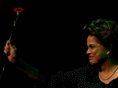 Dilma Rousseff, en un fotograma de &#039;O processo&#039;.
