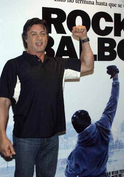 Sylvester Stallone ha presentado la última entrega de 'Rocky' en Ciudad de México.