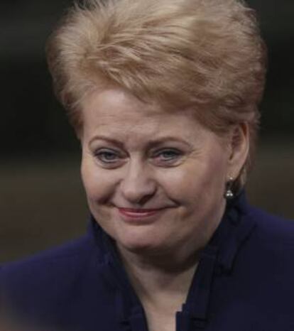 La presidenta lituana, Dalia Gribauskaite. EFE/Archivo